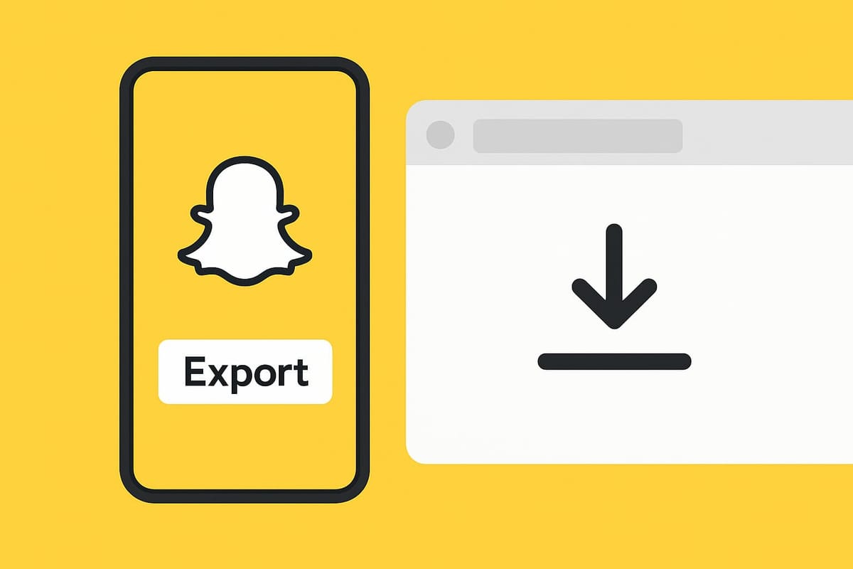 Snapchat Memories mit allen Metadaten & Captions exportieren